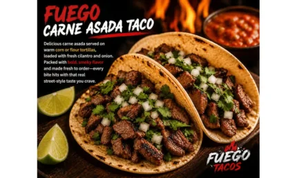 Fuego Carne Asada Taco